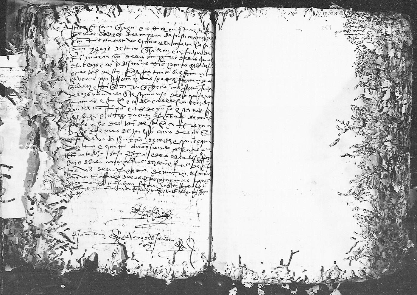 Registro de Alvaro de Bascuñana, Murcia de 1544.